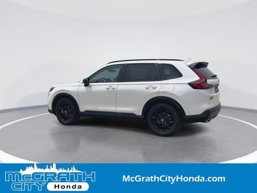 Platinum White Pearl 2026 Honda CR-V Hybrid Sport-L AWD