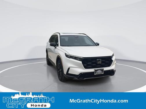 Platinum White Pearl 2026 Honda CR-V Hybrid Sport-L AWD