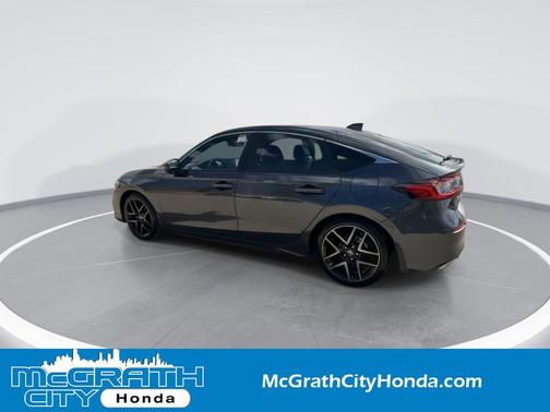 Aegean Blue Metallic 2024 Honda Civic Sport Touring