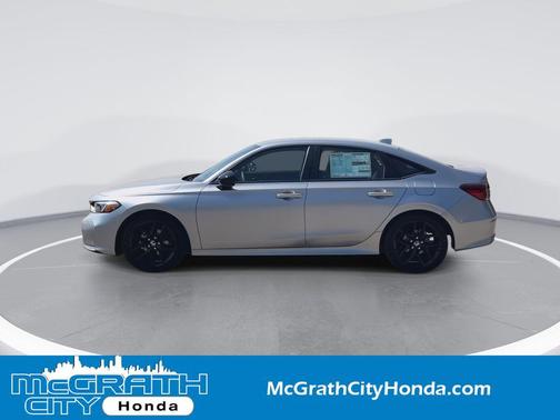 Solar Silver Metallic 2026 Honda Civic Sport