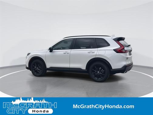 Platinum White Pearl 2026 Honda CR-V Hybrid Sport AWD