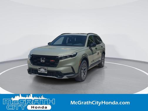 Ash Green Metallic 2026 Honda CR-V Hybrid TrailSport AWD