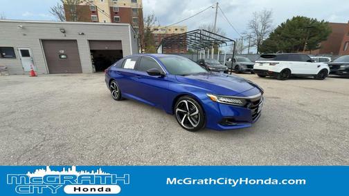 Still Night Pearl 2021 Honda Accord Sport 2.0T