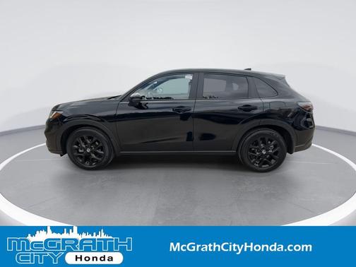 Crystal Black Pearl 2024 Honda HR-V AWD Sport