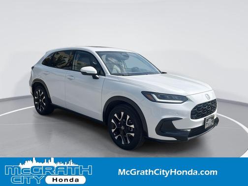 Platinum White Pearl 2026 Honda HR-V EX-L