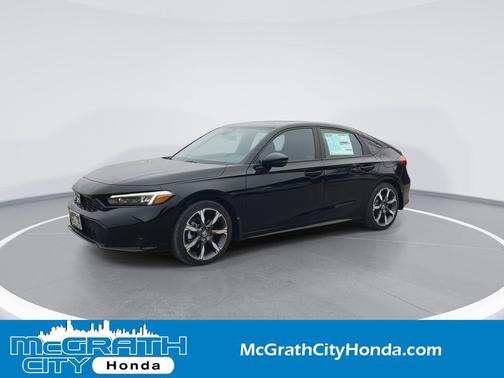 Crystal Black Pearl 2026 Honda Civic Hybrid Sport Touring