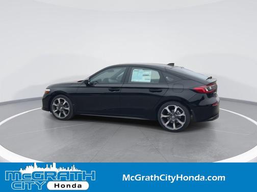 Crystal Black Pearl 2026 Honda Civic Hybrid Sport Touring