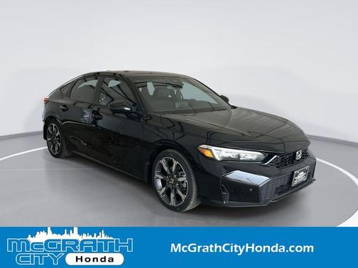 Crystal Black Pearl 2026 Honda Civic Hybrid Sport Touring