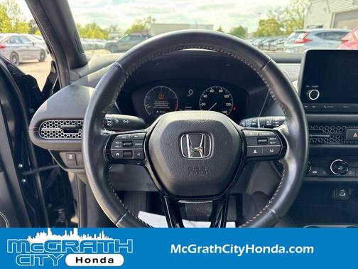 Crystal Black Pearl 2024 Honda HR-V AWD Sport