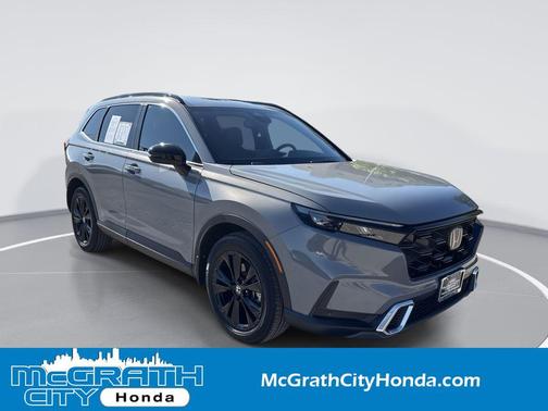 Urban Gray Pearl 2023 Honda CR-V Hybrid Sport Touring AWD