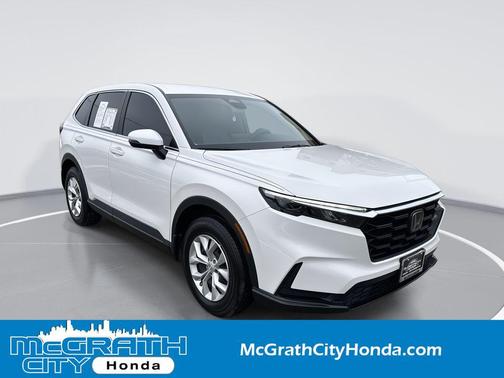 Platinum White Pearl 2025 Honda CR-V LX AWD