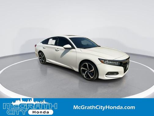 Platinum White Pearl 2019 Honda Accord Sport 2.0T