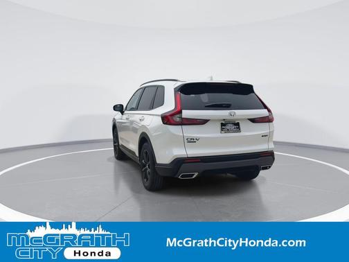 Platinum White Pearl 2026 Honda CR-V Hybrid Sport-L AWD