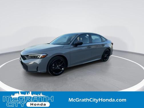 Urban Gray Pearl 2026 Honda Civic Hybrid Sport