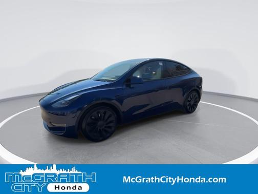 Deep Blue Metallic 2022 Tesla Model Y Performance Dual Motor All-Wheel Drive