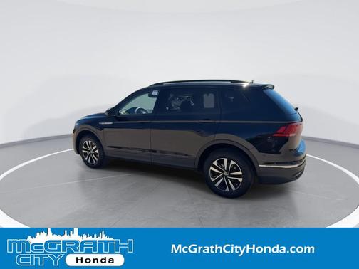 Deep Black 2023 Volkswagen Tiguan 2.0T S 4MOTION