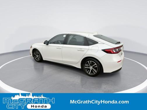 Platinum White Pearl 2024 Honda Civic LX