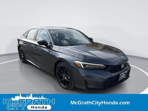 Meteorite Gray Metallic 2025 Honda Civic Sport