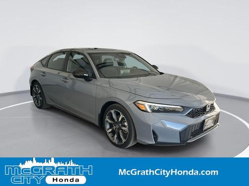 Urban Gray Pearl 2026 Honda Civic Hybrid Sport Touring