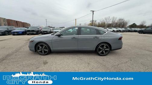 Urban Gray Pearl 2025 Honda Accord Hybrid Sport