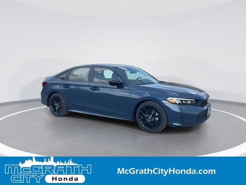 Blue Lagoon Pearl 2026 Honda Civic Sport
