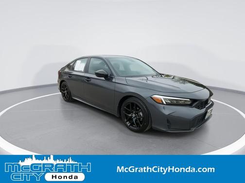 Meteorite Gray Metallic 2025 Honda Civic Sport