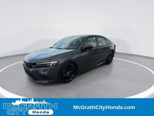 Meteorite Gray Metallic 2024 Honda Civic Sport