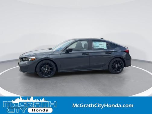Meteorite Gray Metallic 2026 Honda Civic Sport