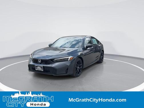 Meteorite Gray Metallic 2026 Honda Civic Sport