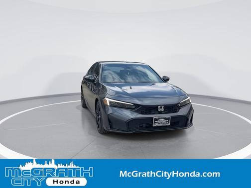 Meteorite Gray Metallic 2026 Honda Civic Sport