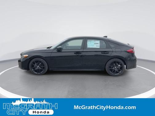 Crystal Black Pearl 2026 Honda Civic Hybrid Sport