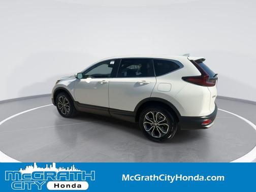 Platinum White Pearl 2022 Honda CR-V AWD EX-L