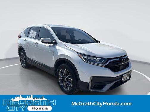 Platinum White Pearl 2022 Honda CR-V AWD EX-L