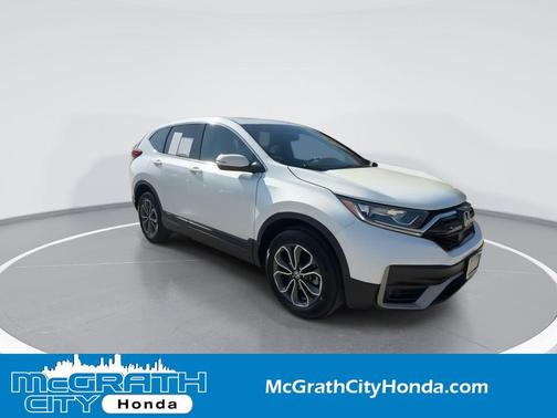 Platinum White Pearl 2022 Honda CR-V AWD EX-L