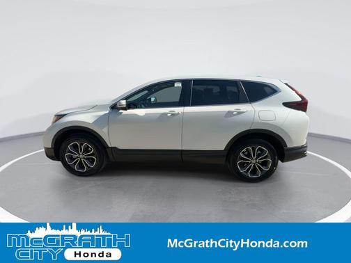 Platinum White Pearl 2022 Honda CR-V AWD EX-L