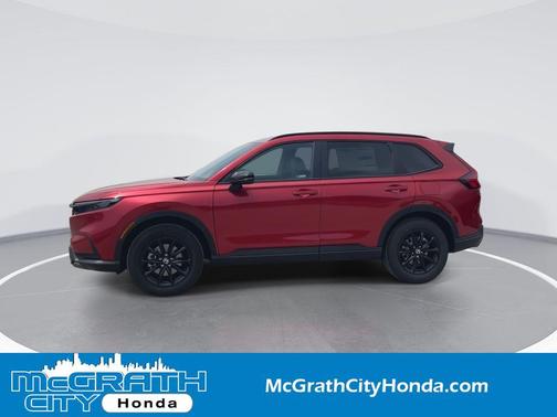 Radiant Red Metallic 2026 Honda CR-V Hybrid Sport-L AWD