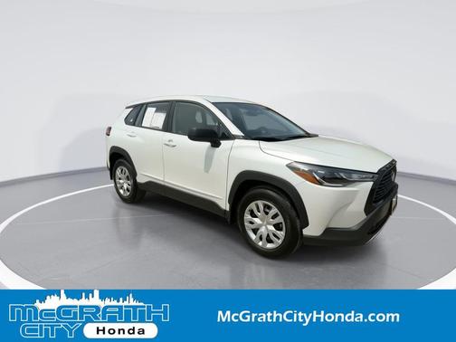 Wind Chill Pearl 2025 Toyota Corolla Cross L