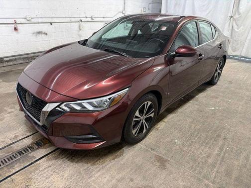 Rosewood Metallic 2021 Nissan Sentra SV