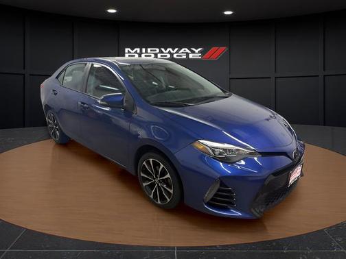 Blue Crush Metallic 2017 Toyota Corolla SE