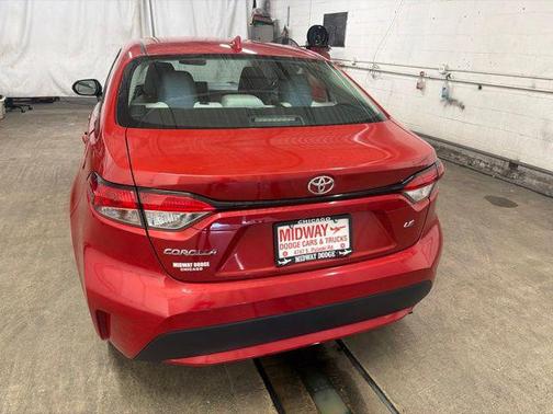 Barcelona Red Metallic 2021 Toyota Corolla LE