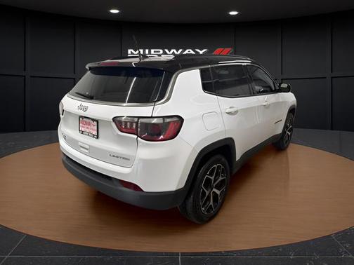 Bright White Clearcoat 2025 Jeep Compass Limited