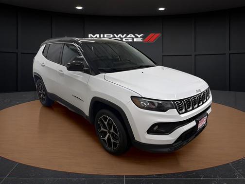 Bright White Clearcoat 2025 Jeep Compass Limited