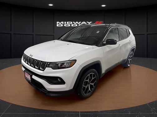 Bright White Clearcoat 2025 Jeep Compass Limited