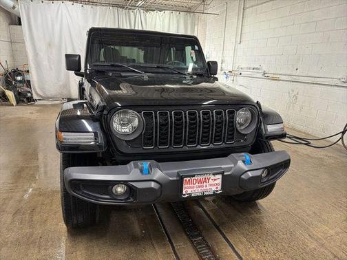 Black Clearcoat 2024 Jeep Wrangler 4xe Sport S