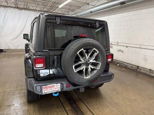 Black Clearcoat 2024 Jeep Wrangler 4xe Sport S