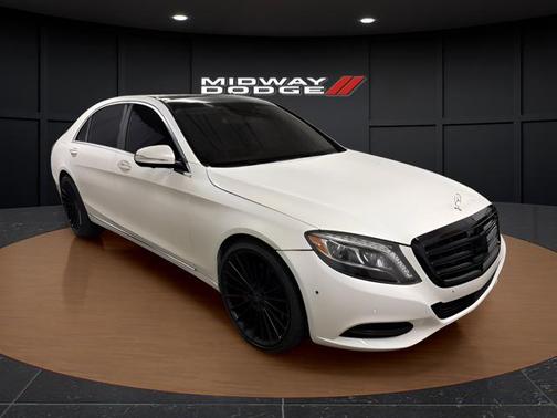 White 2015 Mercedes-Benz S-Class 4MATIC