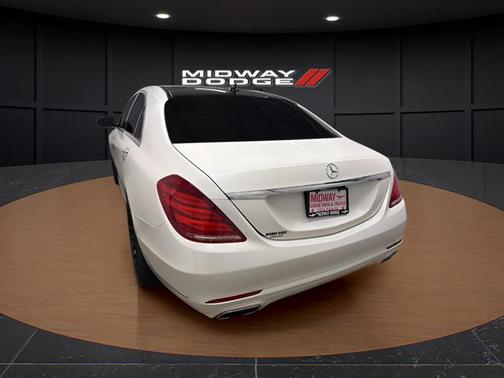 White 2015 Mercedes-Benz S-Class 4MATIC