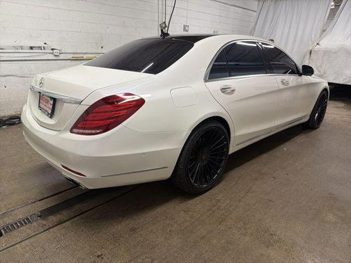White 2015 Mercedes-Benz S-Class 4MATIC