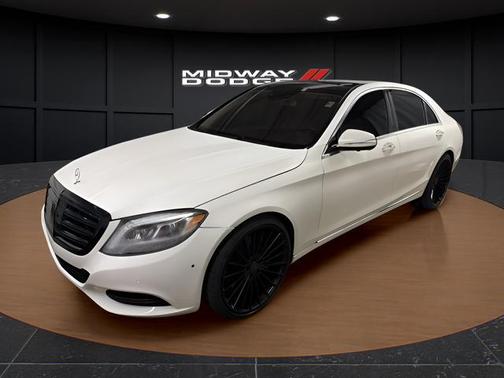 White 2015 Mercedes-Benz S-Class 4MATIC