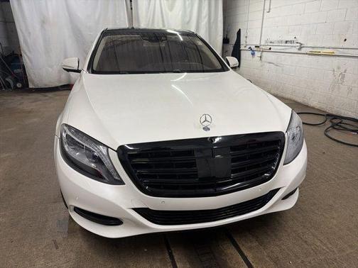 White 2015 Mercedes-Benz S-Class 4MATIC